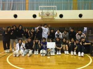 第20回学生リーグ　女子優勝　名桜大学